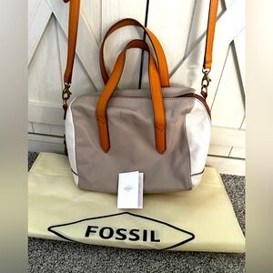 Fossil satchel/crossbody bag